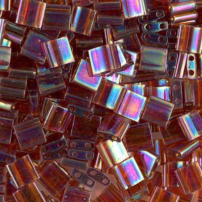 MIYUKI Full Tila Bead - TL257 Transparent Topaz AB - 10 gms