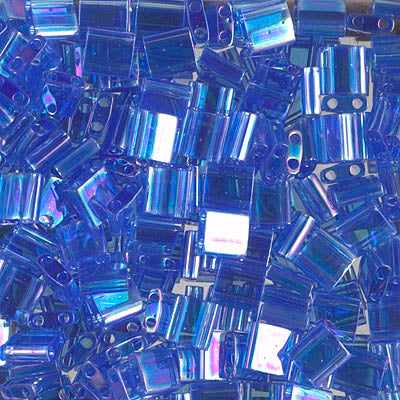 MIYUKI Full Tila Bead - TL261 Transparent Sapphire AB - 10 gms