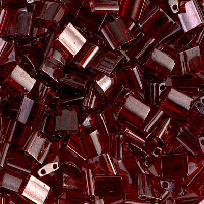 MIYUKI Full Tila Bead - TL304 Garnet Gold Luster - 10 gms