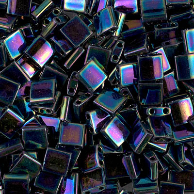 MIYUKI Full Tila Bead - TL455 Medium Blue Iris - 10 gms