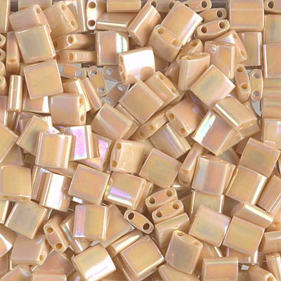MIYUKI Full Tila Bead - TL488 Opaque Pear AB - 10 gms