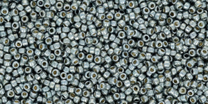 TOHO #15 Seeds - PF565 - Perma Finish Galvanized Blue Slate - 5 gms