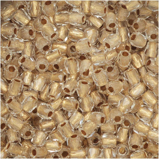 True 2 - 2mm Fire Polished Faceted Rounds - Bronze Lined - 100 pcs