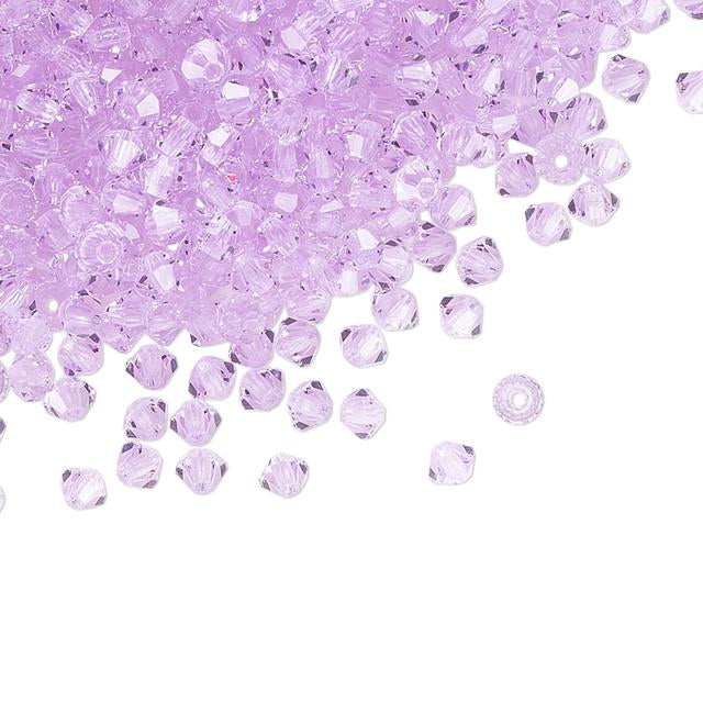 PRECIOSA 3mm Bicones - Violet - 144 pcs ( 1 gross)