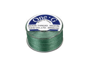 Toho One-G Beading Thread - 50 yards - Mint Green