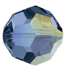 Swarovski 5000 Round - 4mm - Montana AB - 20 pcs