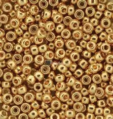 TOHO #8 Seeds - MAG01 - 24Kt Gold Plate - 10 gms