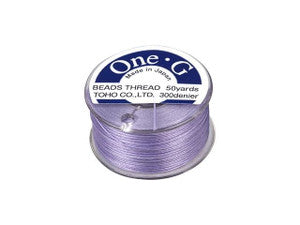 Toho One-G Beading Thread - 50 yards - Light Lavender