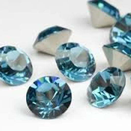 Swarovski 1028 SS19 Chaton - Indicolite - 24 pcs