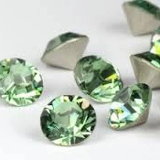 Swarovski 1028 SS19 Chaton - Erinite - 24 pcs