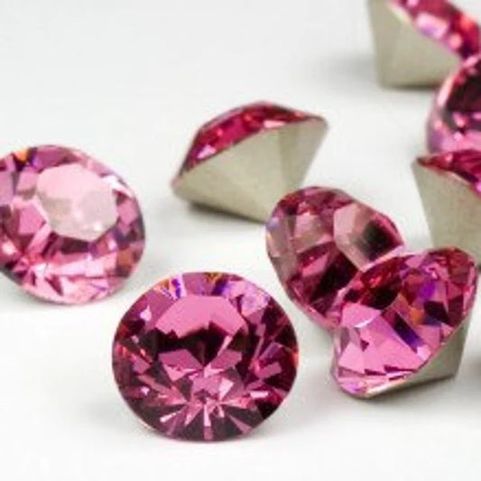 Swarovski 1028 SS19 Chaton - Rose - 24 pcs