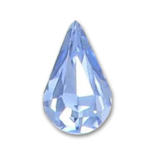 Swarovski 4300 - Pear - 10x6mm - Light Sapphire - Pack 4