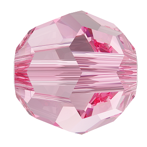 Swarovski 5000 Round - 2mm - Light Rose - 20 pcs