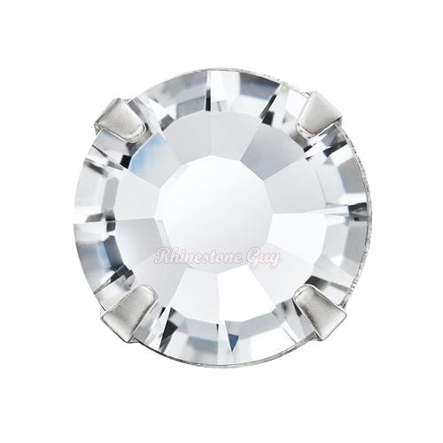 Swarovski Rose Montees - SS16 - Crystal - Pack 10