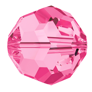 Swarovski 5000 Round - 2mm - Rose - 20 pcs