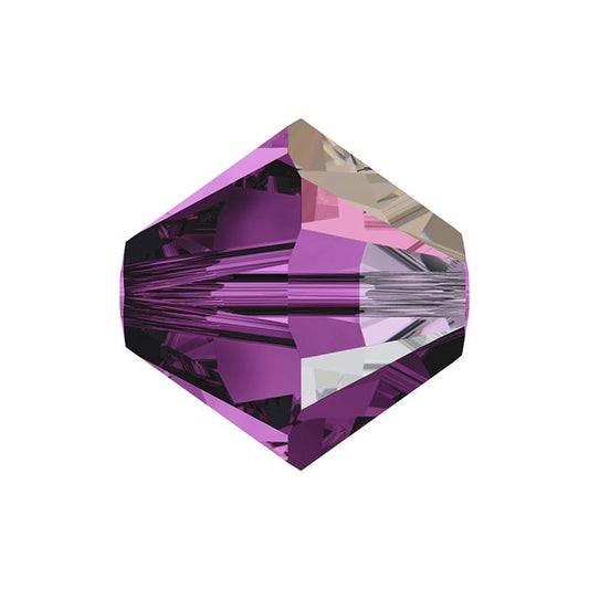 Swarovski 5328 Bicone - 5mm - Amethyst AB - 10 pcs