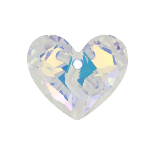 Swarovski 6263 - 38mm - Forever 1 Heart Pendant - Crystal AB